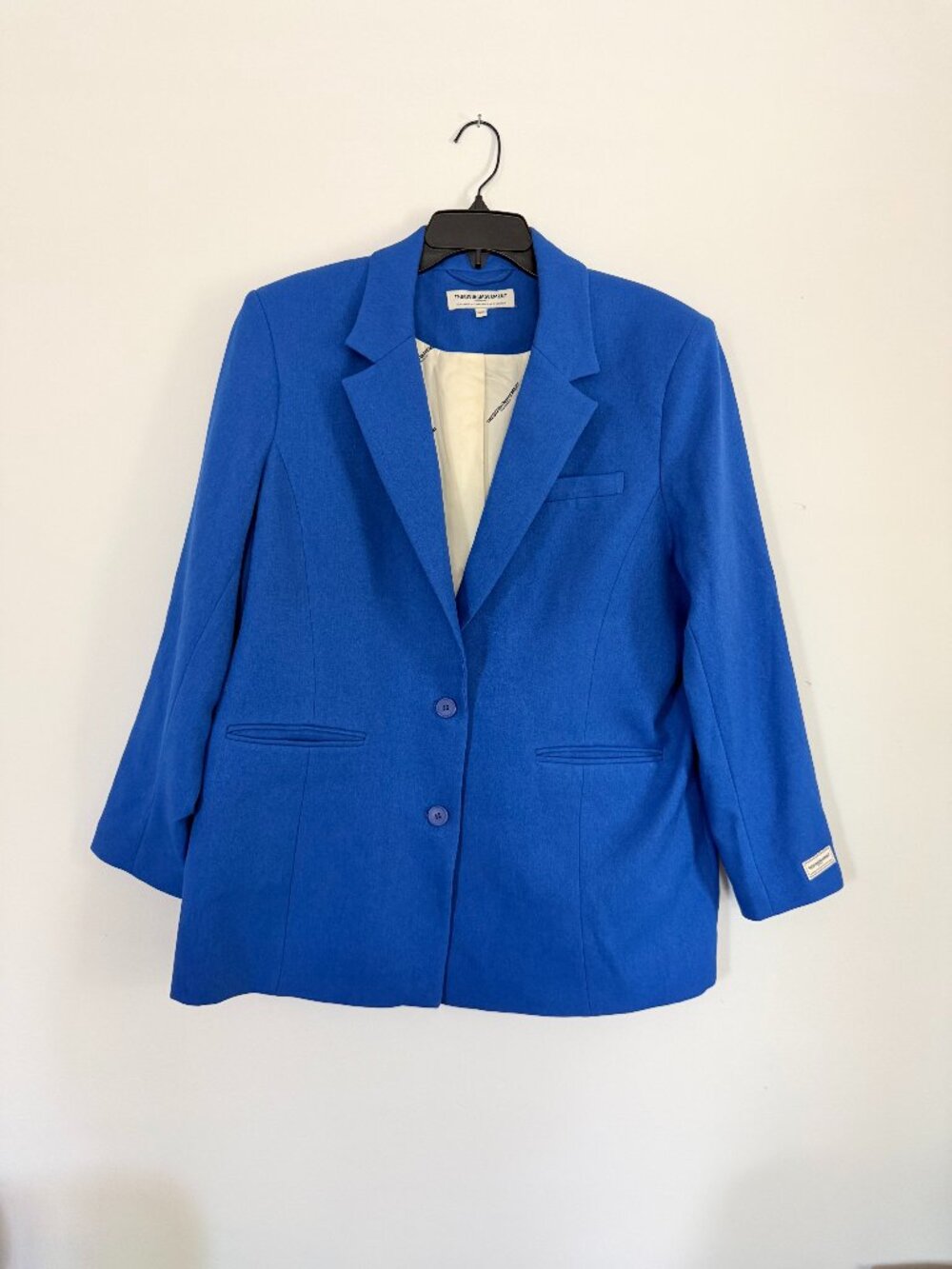 The Giving Movement Cobalt Moroccan Blue Blazer 3XL